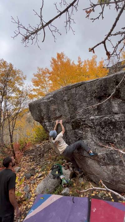 Blackheart v4, Little Cottonwood Canyon - Beta Video from Matei
