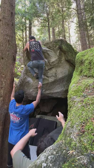 Timeless v5, Squamish - Beta Video from mattfischerclimbs