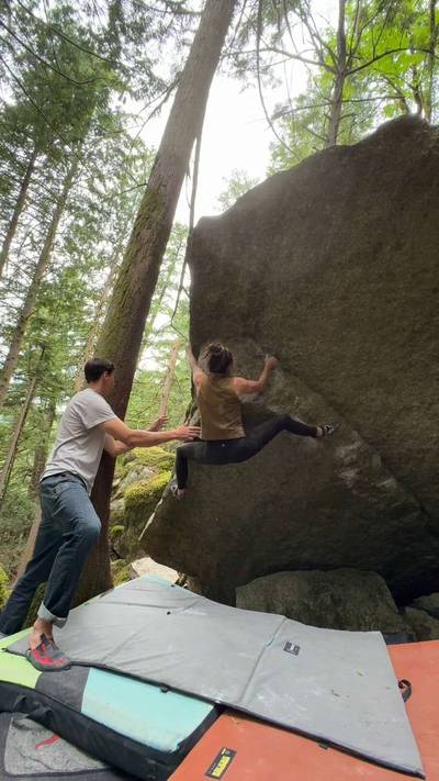 Cookie Monster v4, Squamish - Beta Video from Bonzilla