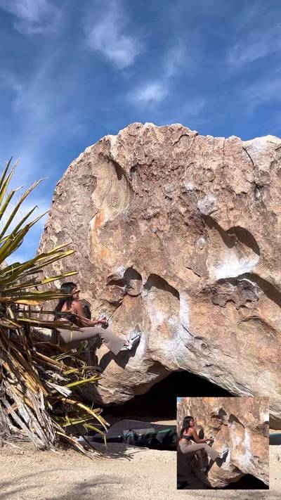 Chuckawalla Sit v6, Joshua Tree - Beta Video from midersponkey