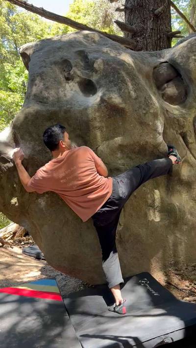 Mr. Clean v4, Castle Rock State Park - Beta Video from toomuchdog