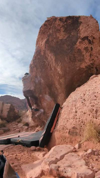 Southeast Face Sit v4, Red Rock - Beta Video from jay.jillard