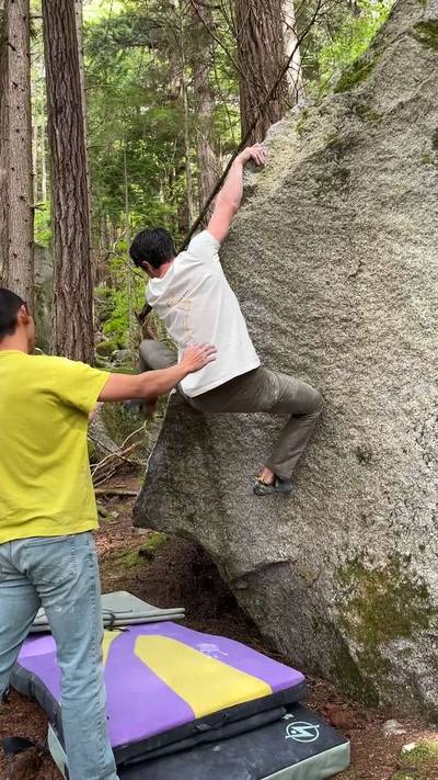 Pyramid Arete v6, Squamish - Beta Video from tomhwright