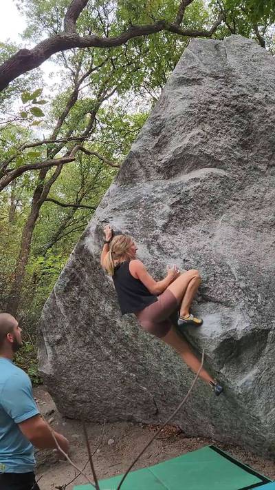 Baldy v4, Little Cottonwood Canyon - Beta Video from laceydudgeon