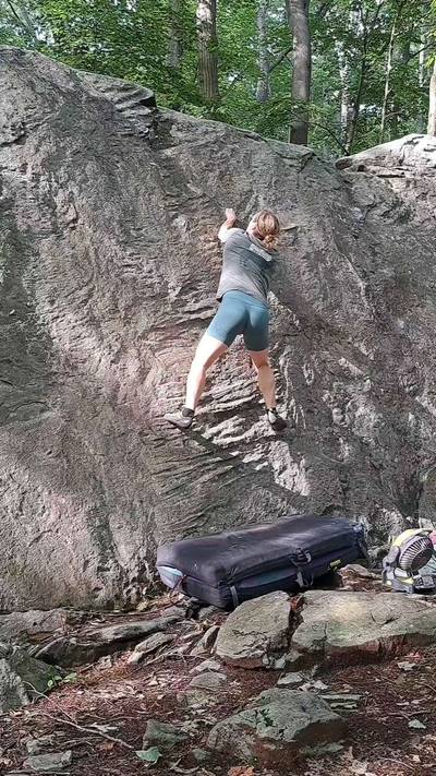 Sloping Rail Direct v5, Coopers Rock - Beta Video from SlabJusticeWarrior