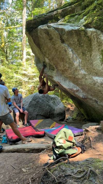 Cradle Robber Light v6, Squamish - Beta Video from PebbleWrangler
