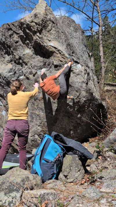The Hueco Sloper v6, Leavenworth - Beta Video from akausejr