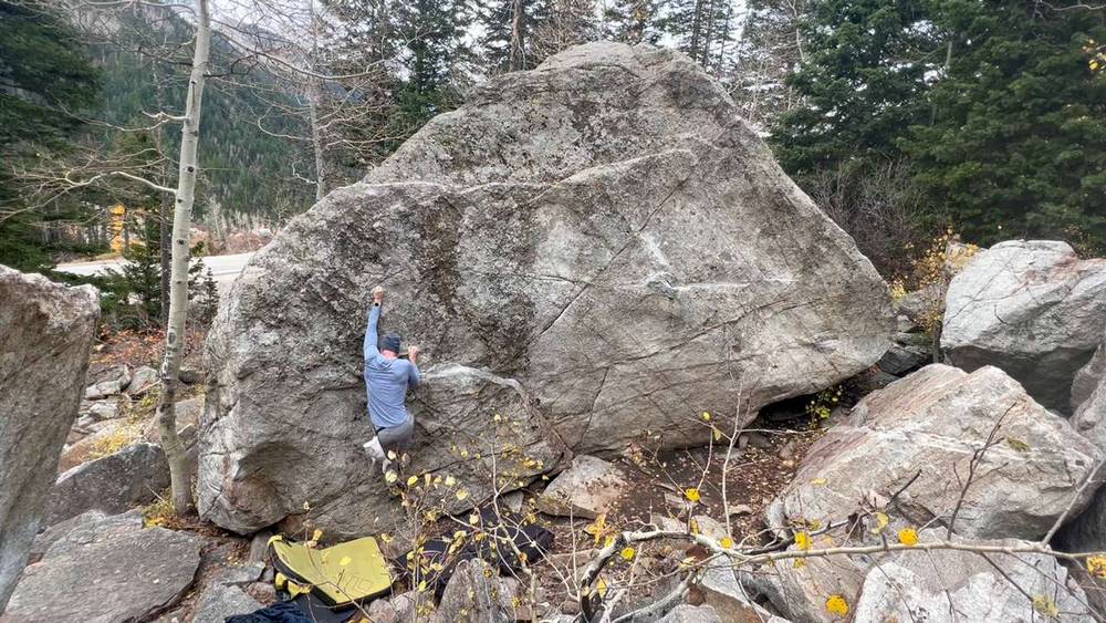 Ping Pong v1, Little Cottonwood Canyon - Beta Video from rubbersharkman