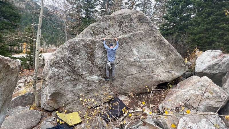 Middle Problem v1, Little Cottonwood Canyon - Beta Video from rubbersharkman