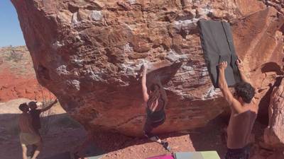 Monkey Bar Direct v8, Red Rock - Beta Video from Ivana_climb