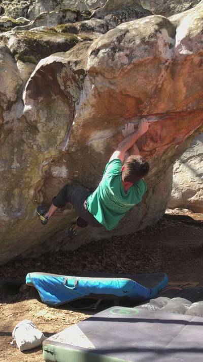 No Parking on the Dance Floor v6, Hospital Boulders - Beta Video from wallflailer