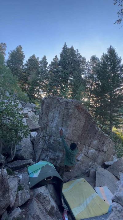 Chinese Arete v6, Little Cottonwood Canyon - Beta Video from addddittt