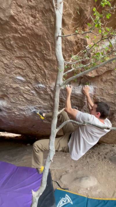 Big Iron on His Hip v7, Hueco Tanks - Beta Video from LetsMakeBelieve