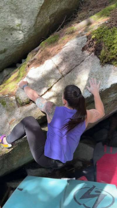 Stubborn Little Irish Boy v4, Squamish - Beta Video from mountainmarie