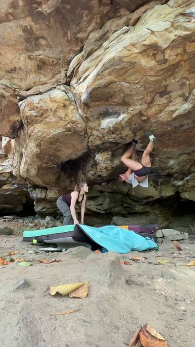 Johnny Chimpo v5, New River Gorge - Beta Video from EmilyRothrock