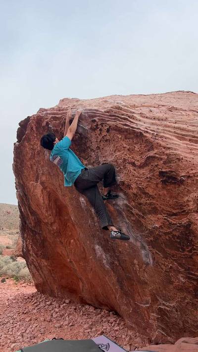 Potato Chips Low v4, Red Rock - Beta Video from lexgoclimb