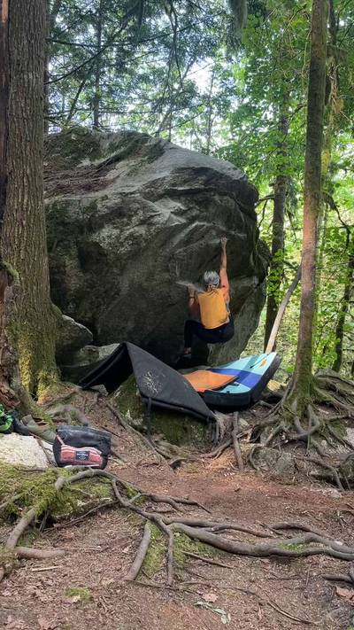 Tyler's Cave v2, Squamish - Beta Video from CRUXandbeta