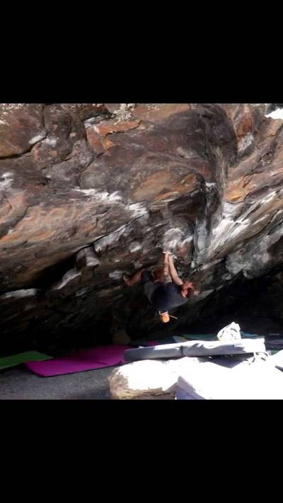 Schist Cave v10, Leavenworth - Beta Video from truffled_flouse