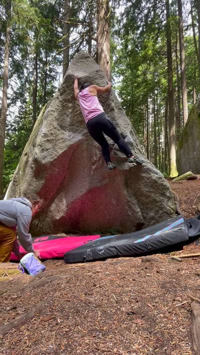 Shark Fin Soup v3, Squamish - Beta Video from robynpetrik