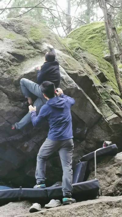 Tim's Sloper Problem v5, Squamish - Beta Video from HANSHU