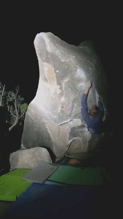 Shark Bait v5, Joe's Valley - Beta Video from markclimbsstuff