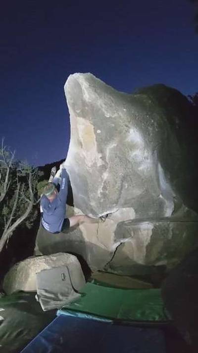 Great White v6, Joe's Valley - Beta Video from markclimbsstuff