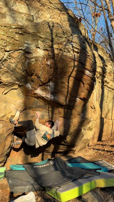 Brown Cow v6, Holy Boulders - Beta Video from slapthesloper