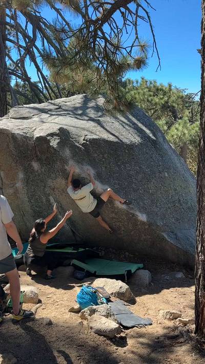 Gypsy's Arete v6, Black Mountain - Beta Video from sketchdan