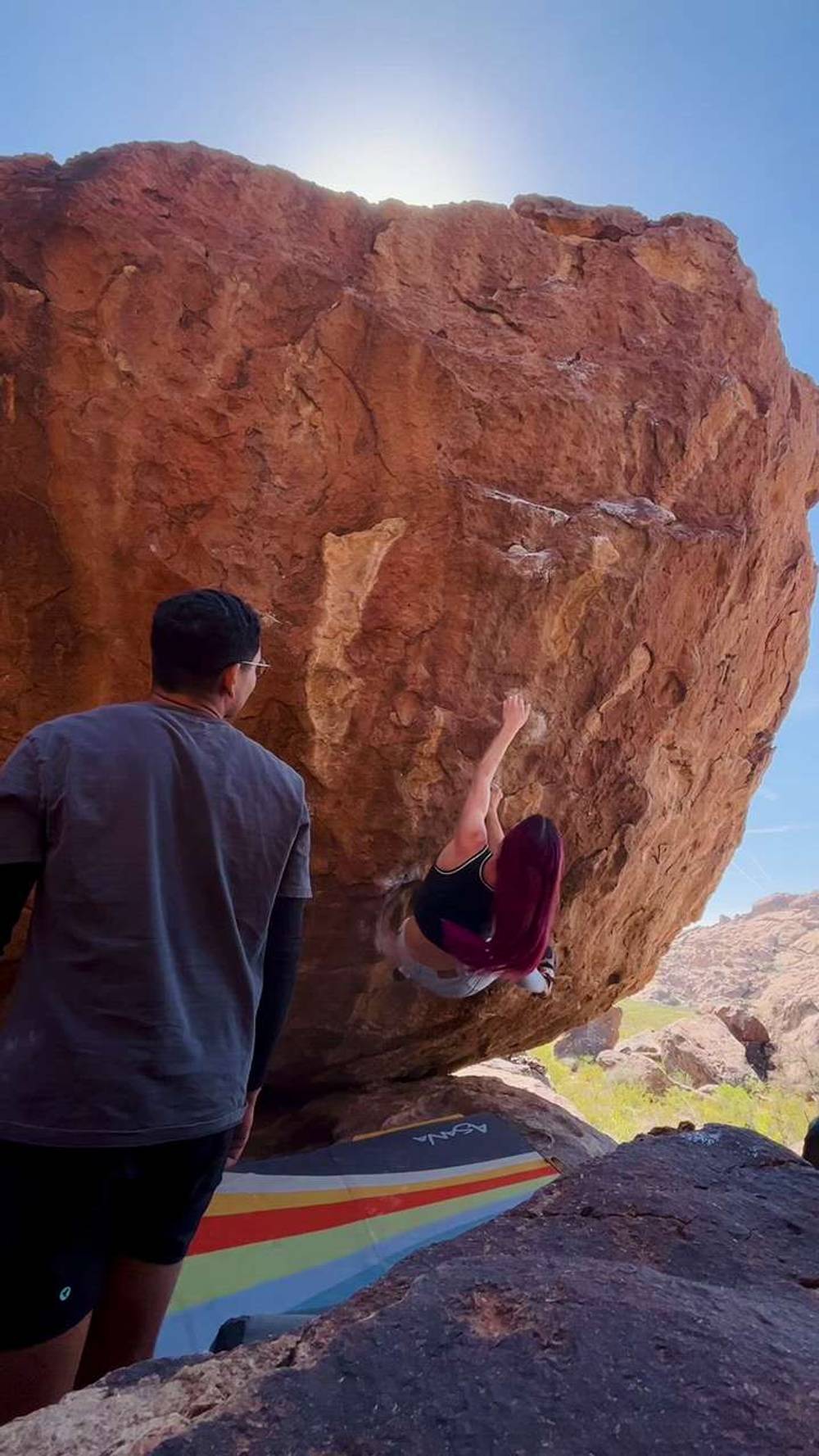 Weenie Roast v4, Hueco Tanks - Beta Video from JoanieMars
