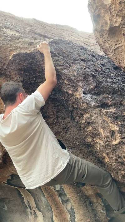 Black and Blue v1, Hueco Tanks - Beta Video from 44
