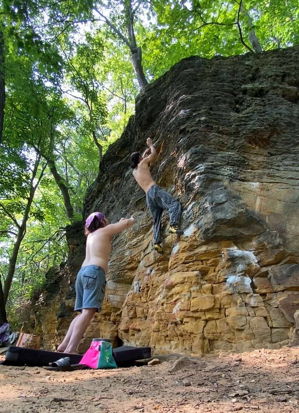 Yellow Wall Right v0, Grand Ledge - Beta Video from canolaoil_