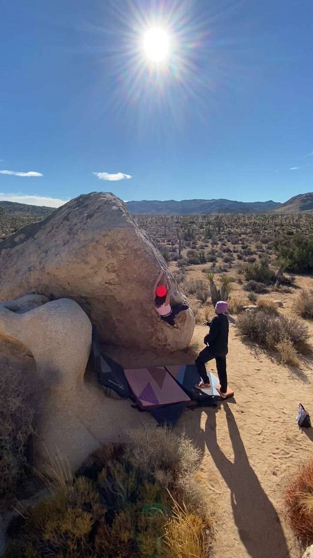 Seven Grain Arete v1, Joshua Tree - Beta Video from TropicalWaveBabe
