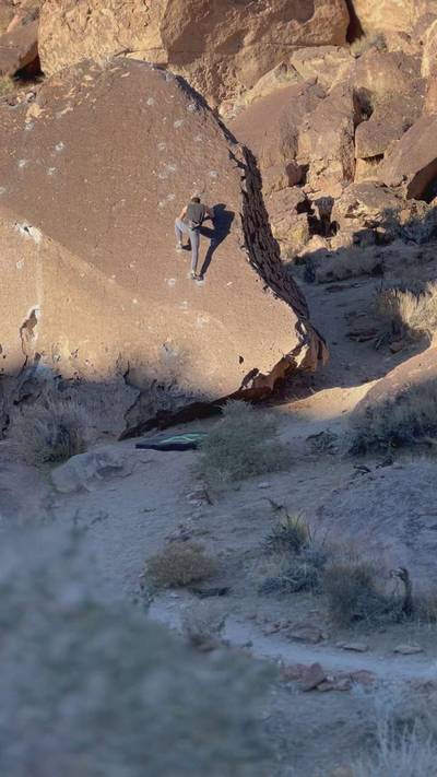 Celestial Trail v0, Bishop - Beta Video from routesetter
