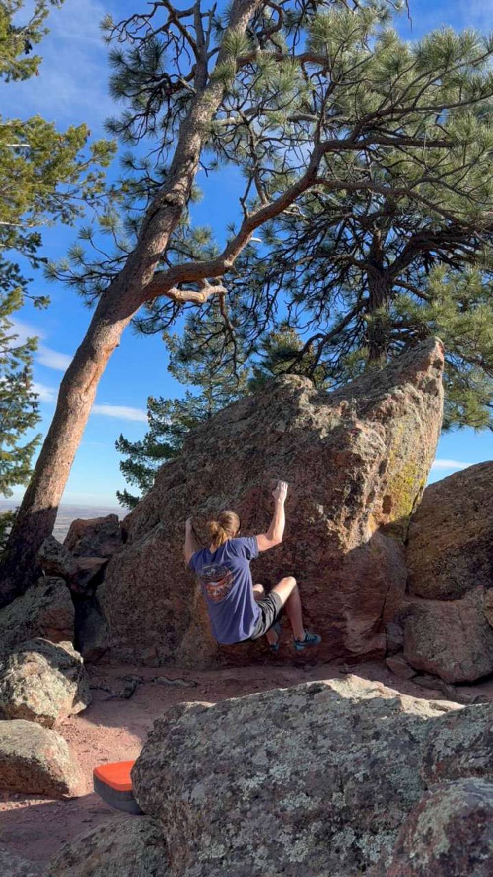 Chess Board Left v0, Flagstaff Mountain, CO - Beta Video from Chris_Ol