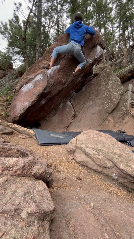 That Flakes It v1, Flagstaff Mountain, CO - Beta Video from tommyroth