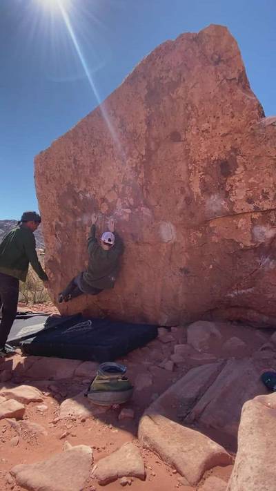 Super Scream v8, Red Rock - Beta Video from crimpingcaroline