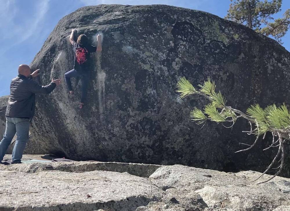 Mystery Pocket Low v11, Lake Tahoe - Beta Video from AriefNagara