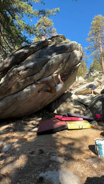 Frank's Problem v5, Tramway - Beta Video from webbclimbs
