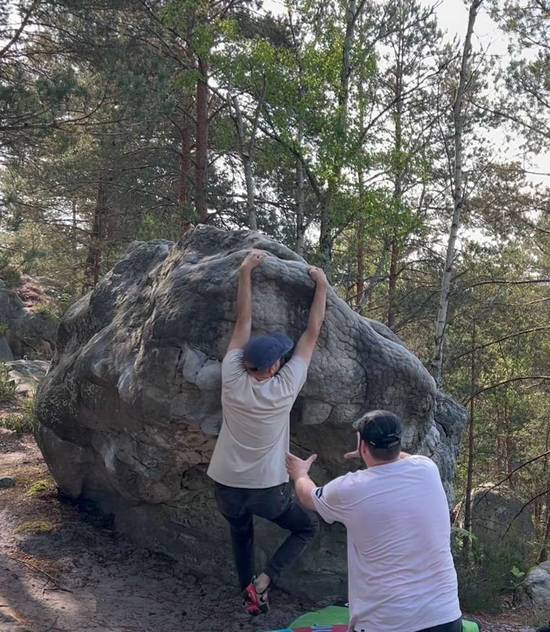 Néron (droite) v3, Fontainebleau - Beta Video from nutelluca