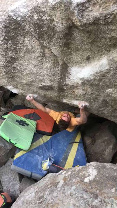 So Tired Arete v10, Little Cottonwood Canyon - Beta Video from Eric.jerome
