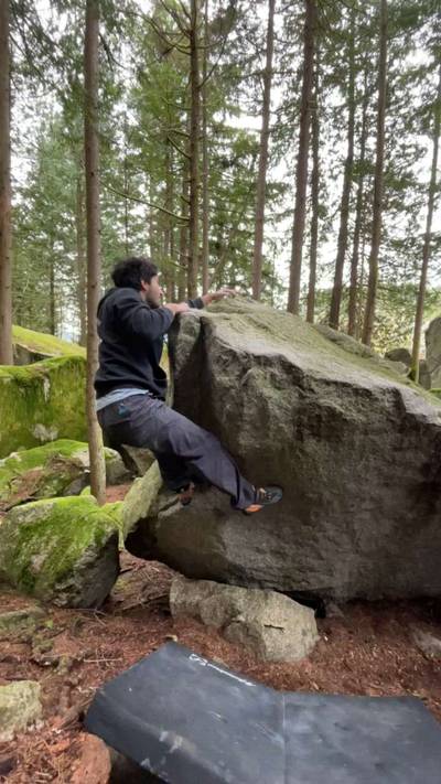 Any Rock'll Do v1, Squamish - Beta Video from carlo.climbs