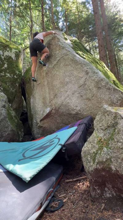 White Bread v1, Squamish - Beta Video from mountainmarie