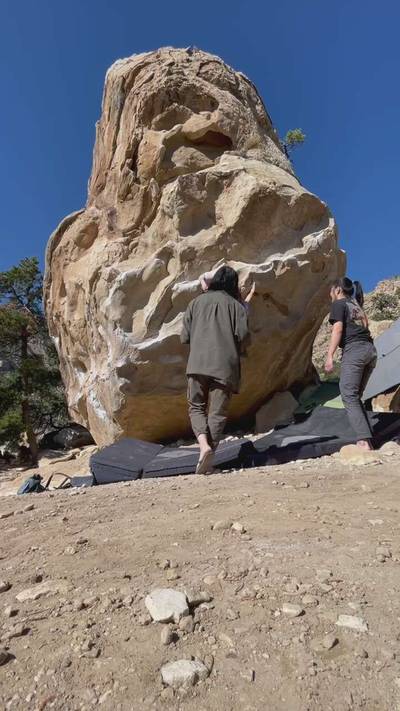 Stumble Bum Traverse v4, Joe's Valley - Beta Video from littlesends