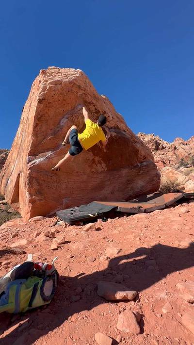 Pyramid Traverse v1, Red Rock - Beta Video from Jer_on_the_rocks