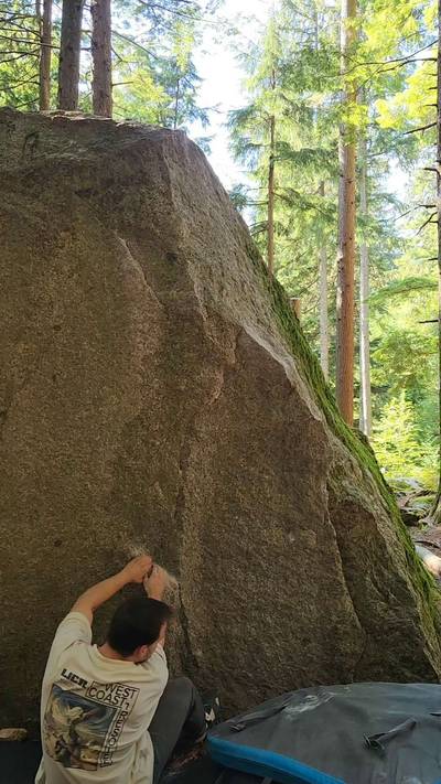 Red Face v2, Squamish - Beta Video from CarsonClimbs