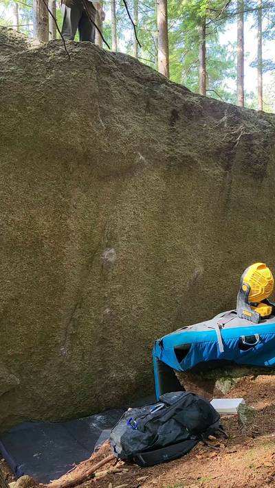 Pain Management v8, Squamish - Beta Video from CarsonClimbs