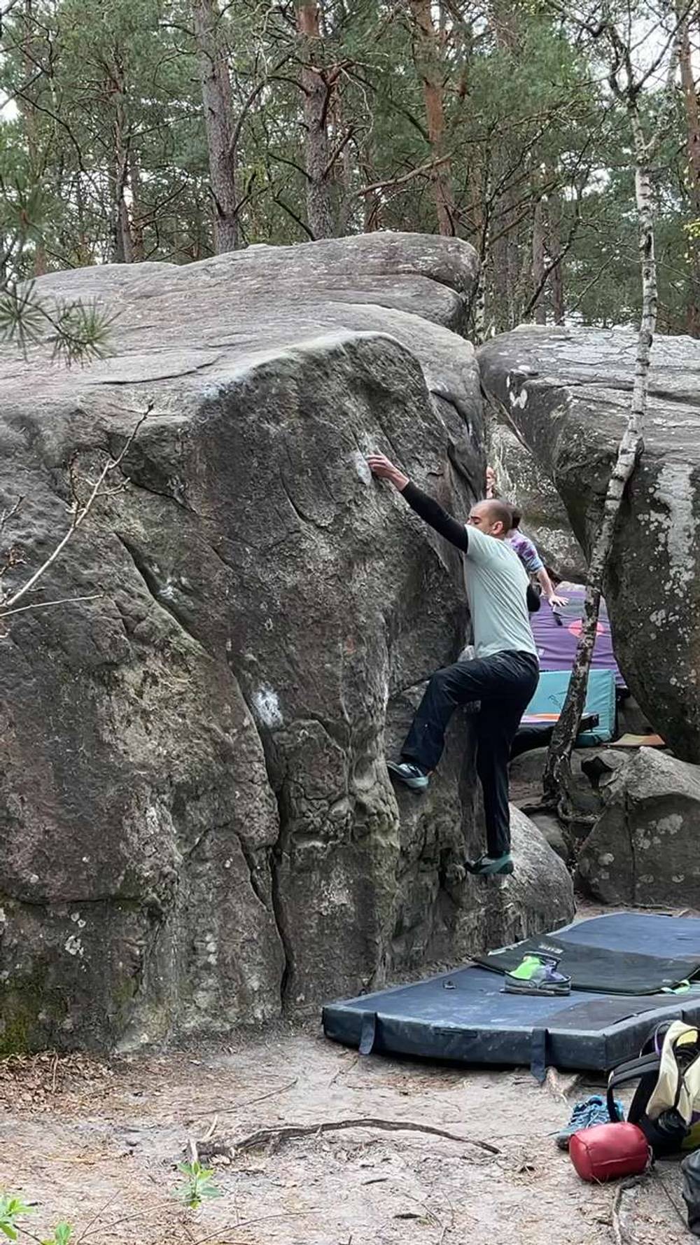 L'Anis v0, Fontainebleau - Beta Video from MarioTheClimber