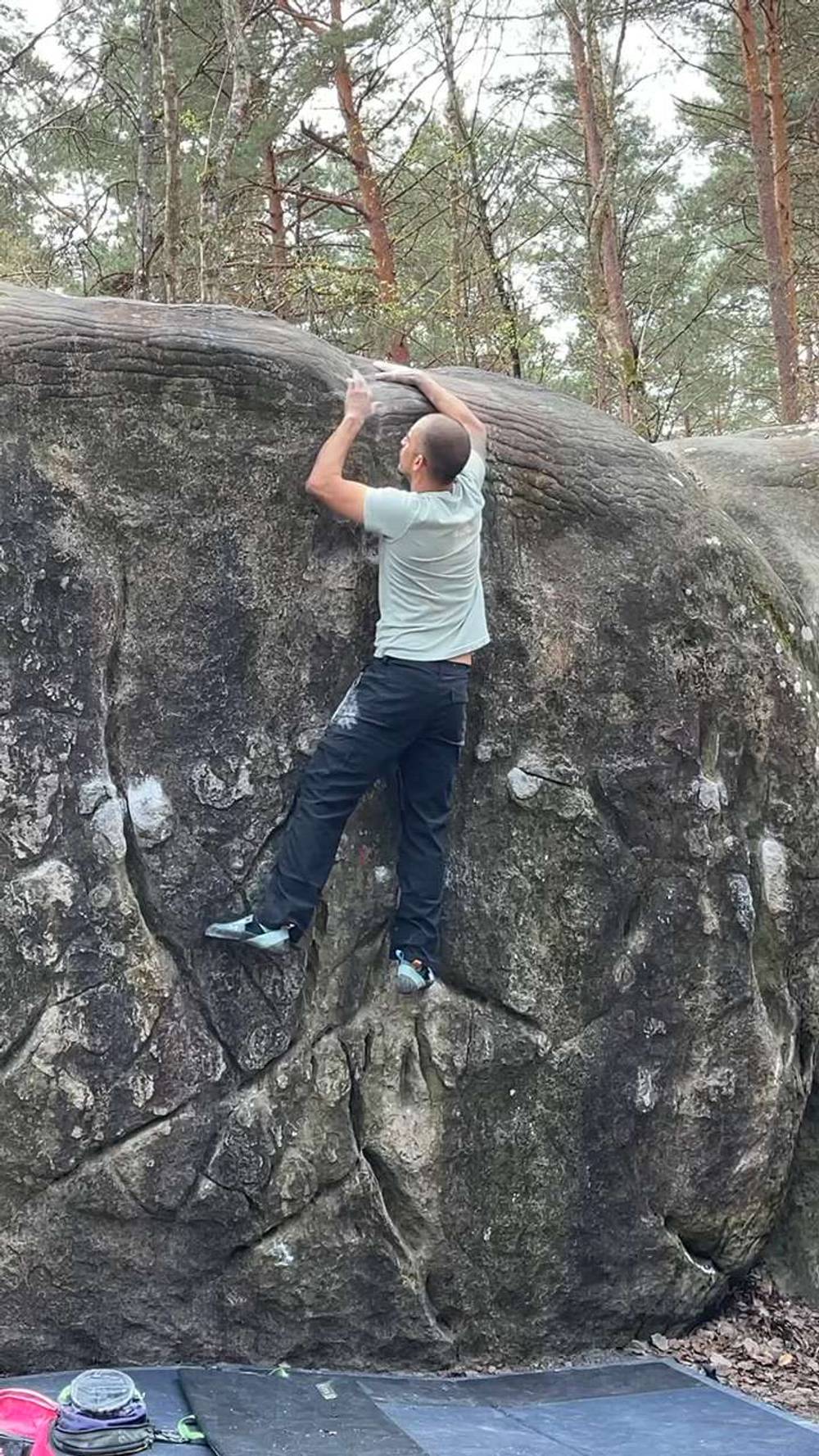 La Cascade v1, Fontainebleau - Beta Video from MarioTheClimber