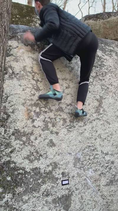 Falling Up v7, Boat Rock - Beta Video from wyliecoyote2