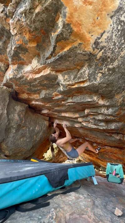 Fragile Steps v12, Rocklands - Beta Video from jenndbell